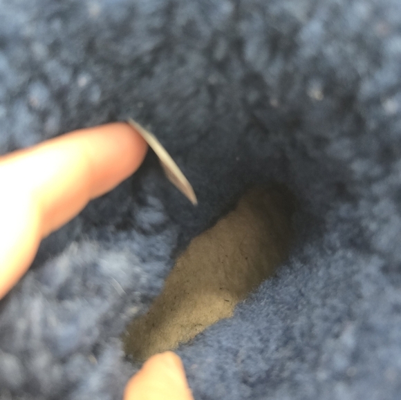 UGG | Selene Bailey II navy suede shearling lined boho slip-on boots | WMS 5 - Picture 8 of 13